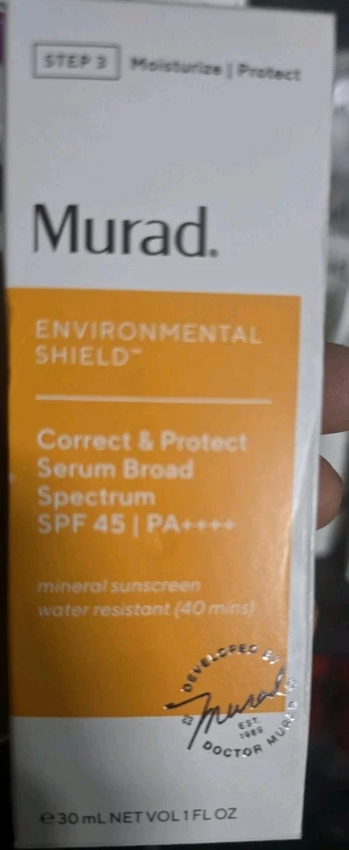 Suero Murad Environmental Shield Correct&Protect SPF45 lote de 2 fl oz caducidad 1/24 Foto 2 de 4