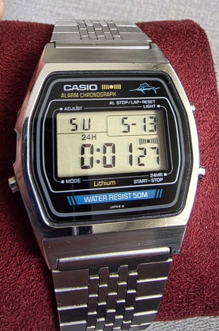 Vintage Casio Marlin W35 Watch | eBay