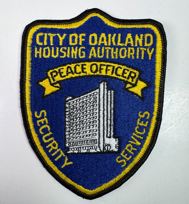 Oakland Housing Authority Peace Officer California CA Patch N2C