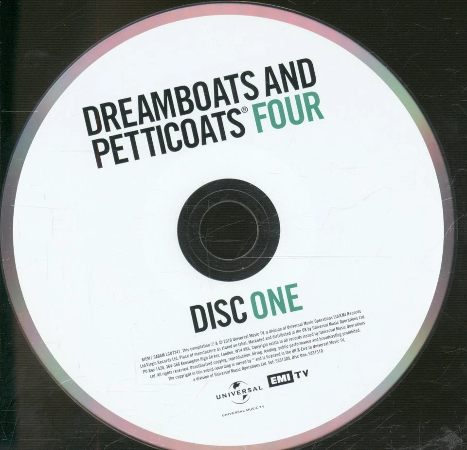 Various Artists Dreamboats And Petticoats Vier CD Europa Virgin 2010 2 Disc - Bild 3 von 4