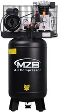 Used MZB 21.1 Gallon Ultra Quiet Air Compressor 110V 3.0HP 115PSI Oil-Free 86dB