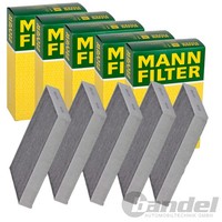 5X MANN-FILTER Cuk 23 024 Innenraumfilter Aktivkohlefilter 5-STÜCK!
