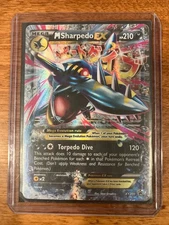 M Sharpedo EX XY200 XY Holo (CHECK DESCRIPTION)