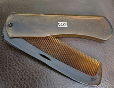 Avon Cambridge Collection Comb Set Handled Tortoise 1980s Grooming Kit