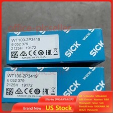 1PCS NEW Unopened Sick WT100-2P3419 Photoelectric Sensor WT1002P3419 Fast Ship