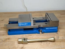 Kurt DX6 CrossOver Precision Machine Vise 6" Jaw Width 9" Opening Capacity