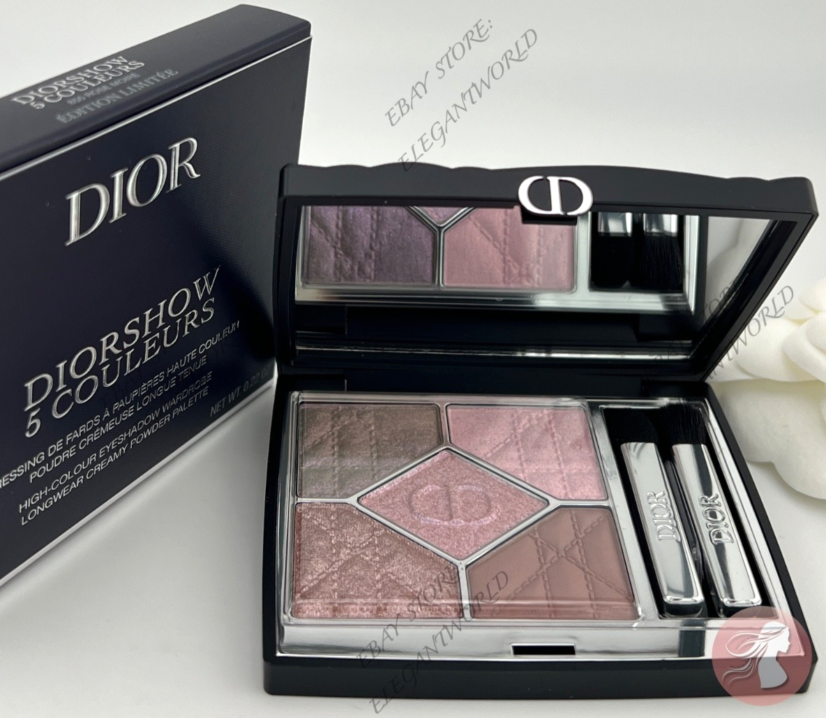 Dior Diorshow Eyeshadow Palette #855 Rose Moire' Limited Edition