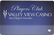 Valley View Casino - Valley Center, CA - Tarjeta tragamonedas séptima emisión (EN BLANCO)