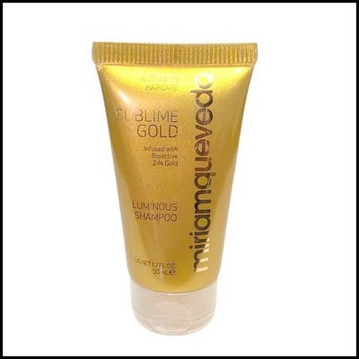 Miriam Quevedo Sublime Gold Luminous Shampoo 1.7oz Anti Aging Haircare 24k Gold