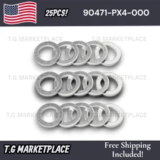 Set of 25: OE Spec Transmission Drain Plug Gaskets For Acura Honda 90471-PX4-000