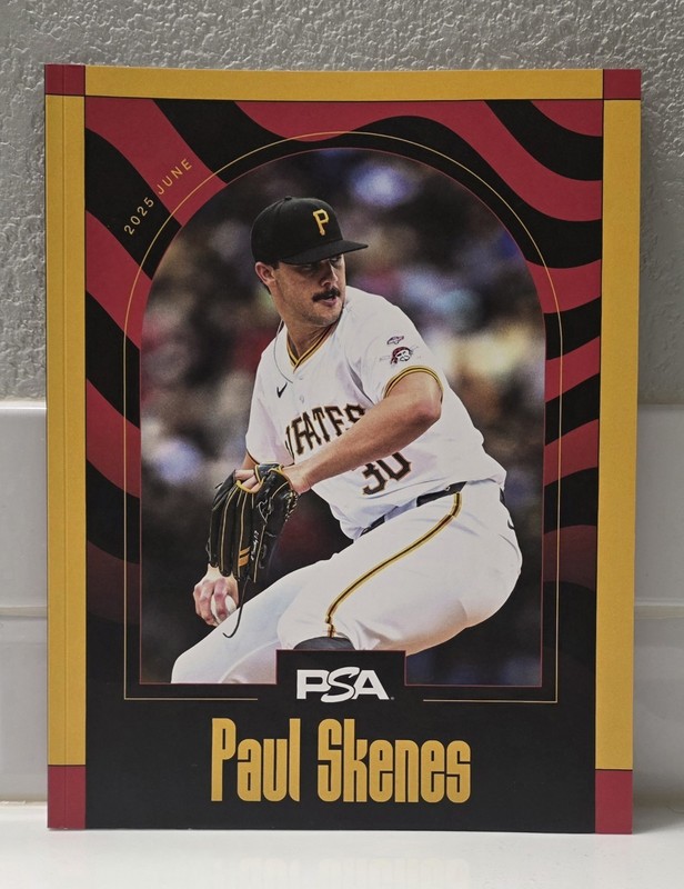 PSA Magazine Vol. 42 Paul Skenes Cover June 2025 MLB