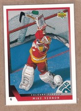 Mike Vernon 1993-94 Upper Deck #177 Calgary Flames