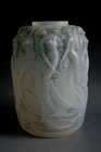 ANTIQUE RENE LALIQUE SIRENES OPALESCENT GLASS PERFUME BURNER - C. 1920