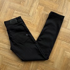 Jeans Hugo Boss Uomo Taglia W30 L32 Nero Regular Fit Maine3 Candiani Denim