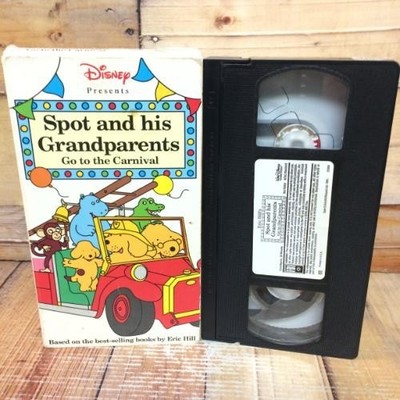 Spot And His Grandparents VHS Used Disney Kids Cartoon Family