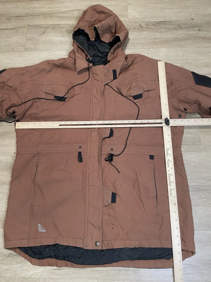 De colección Y2k Roxy Boardwear de Quicksilver Talla L Chaqueta Parka Esquí Snowboard Invierno Foto 4 de 4