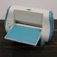 CUTTLEBUG Provo Craft Die Cutting Embossing Blue *MACHINE ONLY* *MISSING HANDLE*