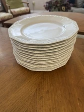 Rosenthal Maria White 12 Sided Polygon Dinner Plate 9.5 Inch Set Of 4 See Descr