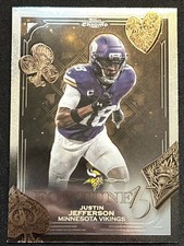 Topps Chrome NFL 2025 Fortune Justin Jefferson F15-4 Minnesota Vikings