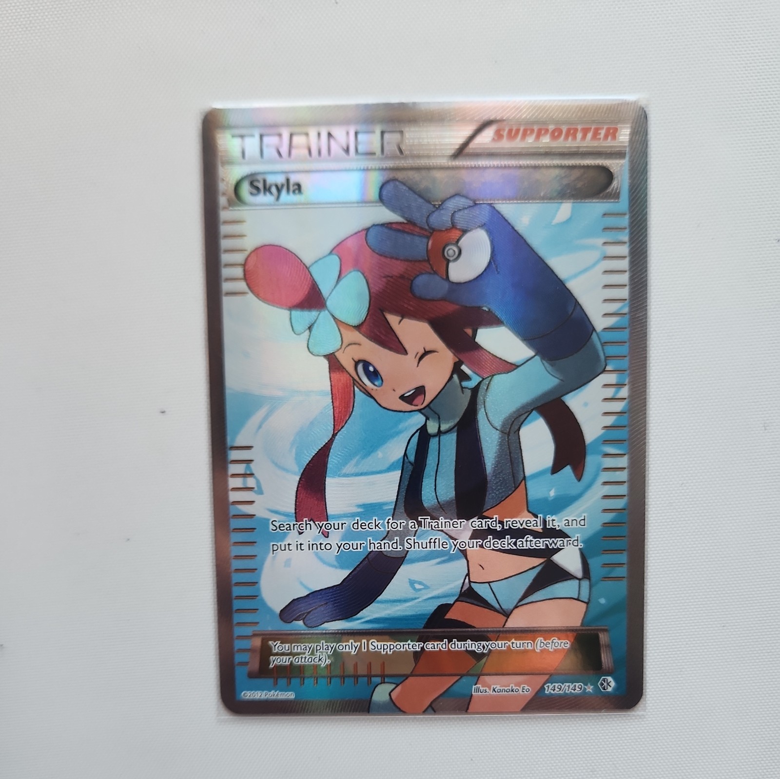 Pokemon Trainer Skyla Boundaries Crossed 149/149 NM
