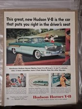 1956 Hudson Hornet - Puts You In The Right Driver Seat Ja930