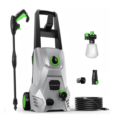 #ad 4000 PSI Pressure Washer Electric 2.6 GPM Power Washer w Foam Cannon 35FT Cord $119.99