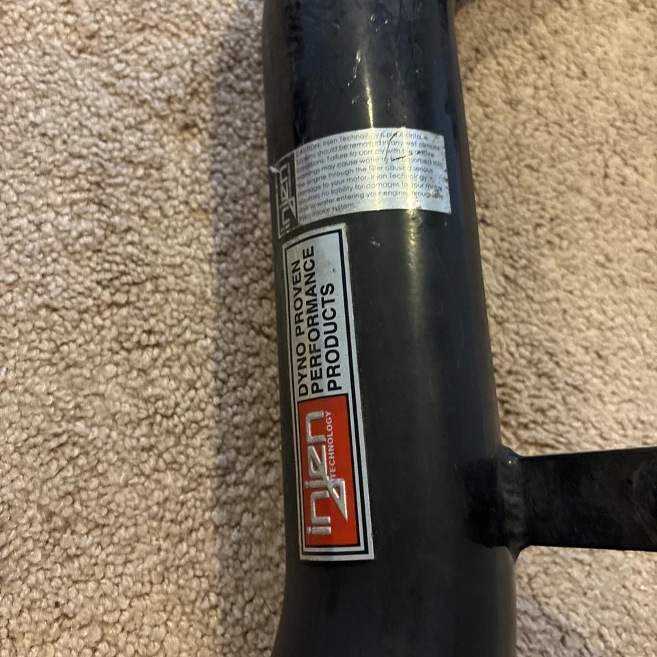 Комплект системы впуска холодного воздуха Injen SP подходит для Hyundai Tiburon 2,7 л V6 2003-2008 годов выпуска ЧЕРНЫЙ - Изображение 4 из 4