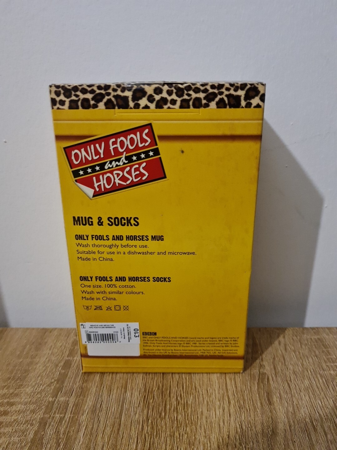 SAOLA Only Fools and Horses Mug & Socks 'Cushty' Novelty Fan Memorabilia in Gift Box