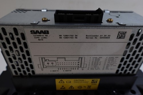 PANEL DE CAMBIOS NAVEGACIÓN Saab 9-3 II Sport Sedan (YS3F) 2004 12799615 - Imagen 5 de 5