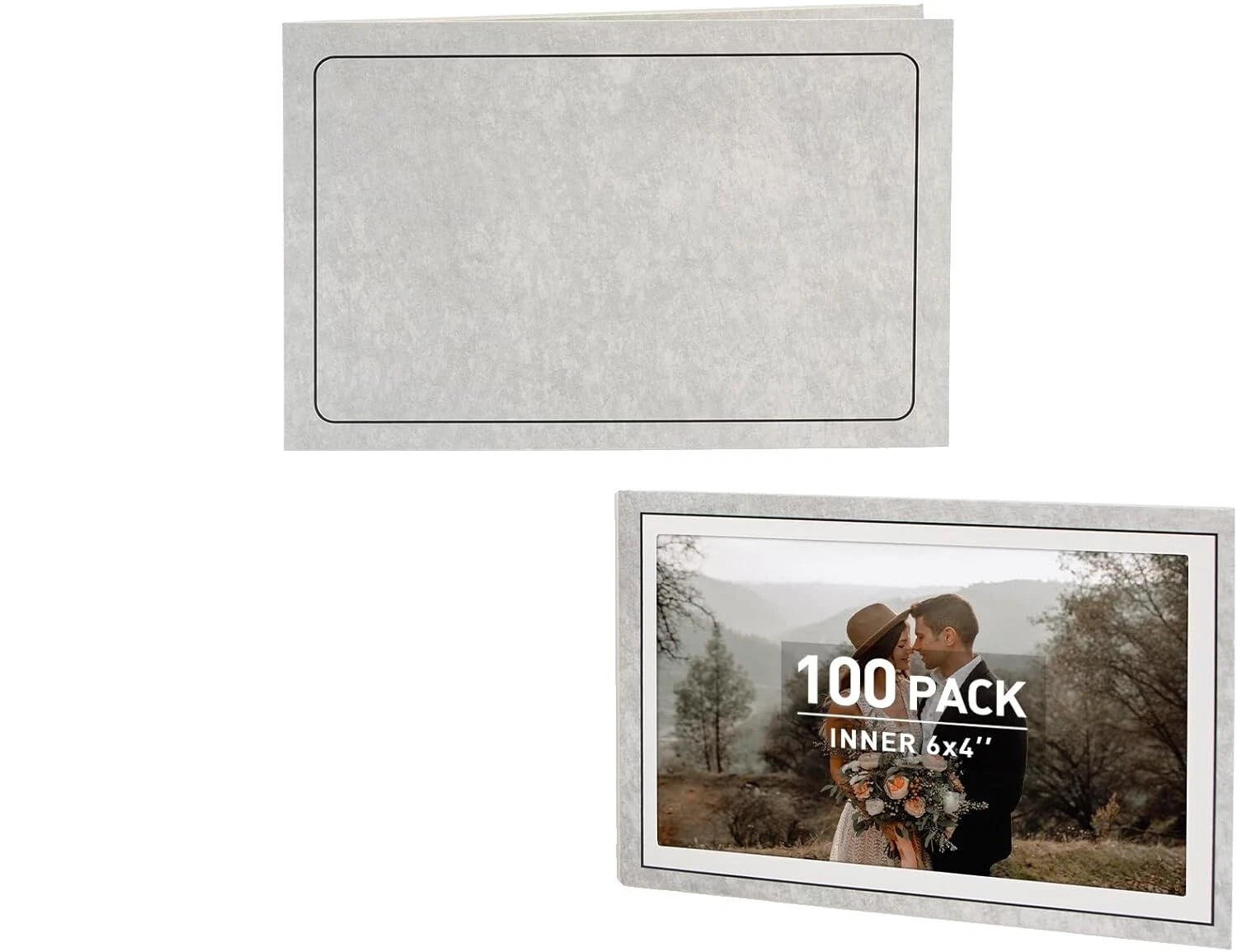 Marcos para fotos de boda de papel