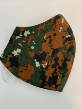 MASKS THREE LAYER CAMOFLAGE WASHABLE
