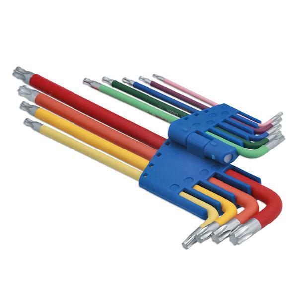 Clés Torx sphériques Laser Tools 7873 du T10 au T50