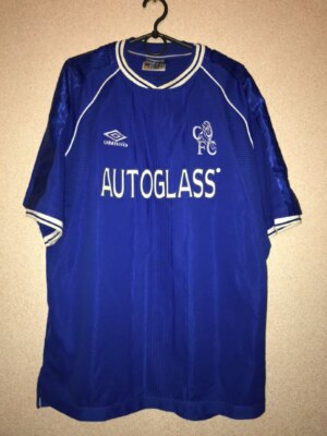UMBRO - 【貴重】チェルシーFC ユニフォームChelsea 99/01 アンブロ製 Chelsea FC Umbro 1998/99 Away Vintage Y2k Streetwear