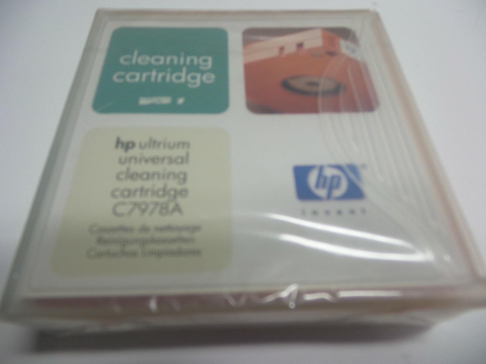 HP Genuine C7978A LTO Ultrium Cleaning Cartridge New, Sealed will
