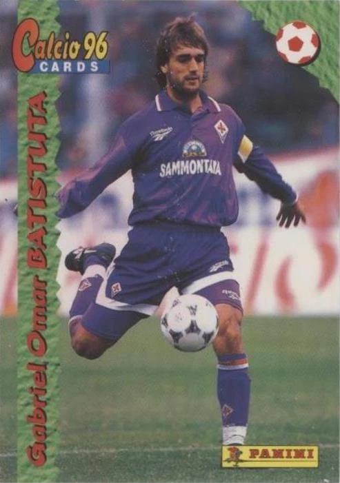 Gabriel Batistuta Soccer Sports Trading Cards & Accessories for