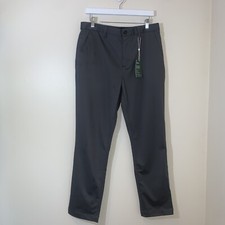 Quince Pants Mens Slim Size 30X30 Gray Career Golf Athleisure