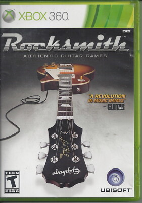 Rocksmith Guitar Game (Microsoft Xbox 360) 2011 - Game/Case/Insert - No Cable 