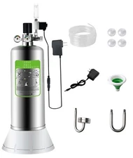 ZRDR 4L Co2 Generator System with Dual Gauge Display Pressure Gauge,DIY Co2 G...