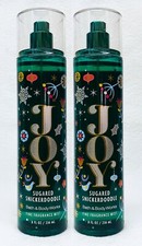 2 Bath  Body Works SUGARED SNICKERDOODLE Fine Fragrance Mist Body Spray 8 oz