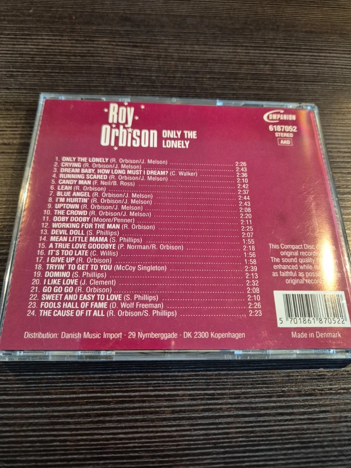 Only the lonely ( 24 Tracks) von Roy Orbison | CD | Zustand sehr gut - Bild 3 von 4