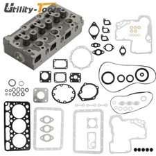 For Kubota Engine D1005 with Full Gasket Set Complete Cylinder Head 16027-03043