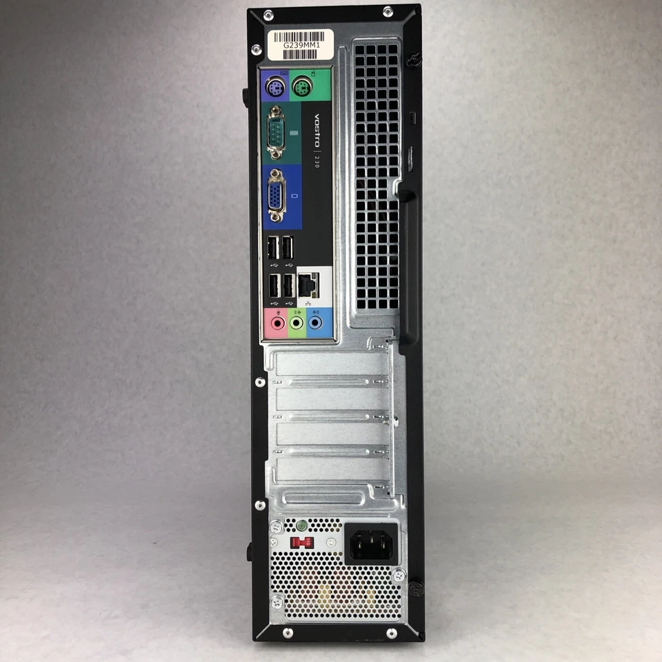 Dell Vostro 230 Slim Tower Pentium Dual Core E5400 2.70GHz 2GB RAM No HDD No OS - Image 3 of 4
