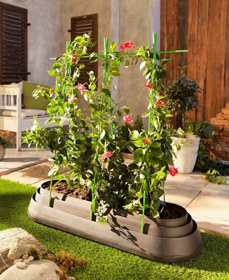 rechteckiger blumenkasten Rechteckiger Blumenkasten fr auen