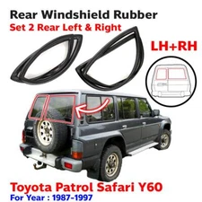 Rear Windshield Window Rubber LH+RH Fits Nissan Patrol Safari Y60 GQ 1987-97 P11