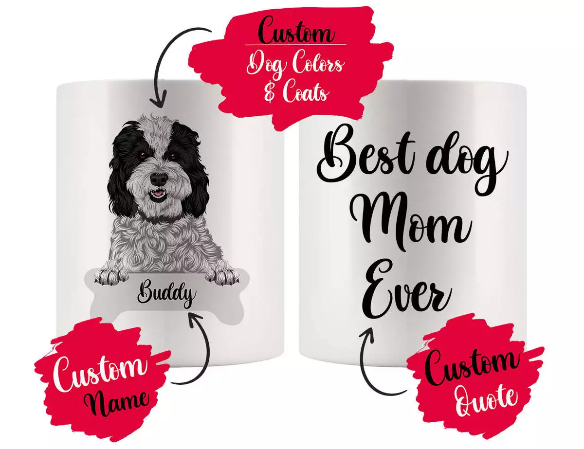 Custom dog mom gifts 2025