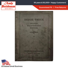 1934-1935 Dodge Truck Factory Master Maintenance Repair Service Manual Book.