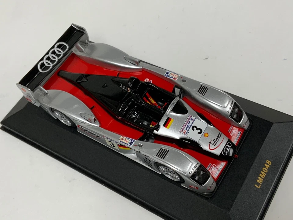 1/43 IXO Audi R8 Team Joest desde 2002 24 Horas Le Mans Car #3 LMM048 CS2165 Foto 2 de 4