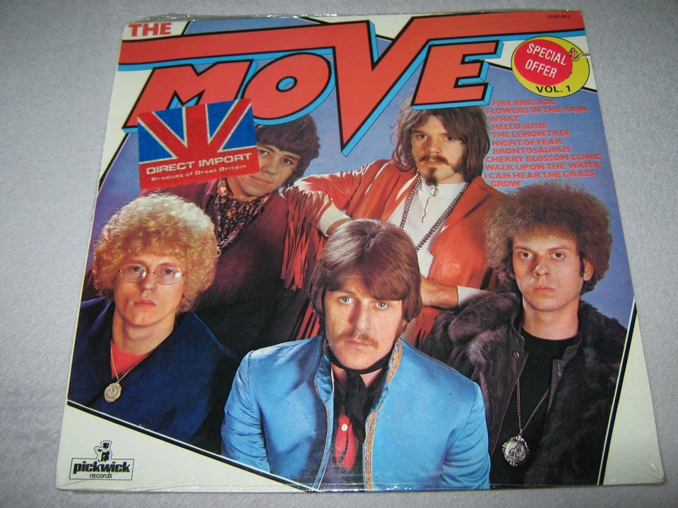 THE MOVE Greatest Hits Vol 1 ORIG SEALED LP UK ELO Jeff Lynne Roy Wood Bev Bevan - Image 2 of 4