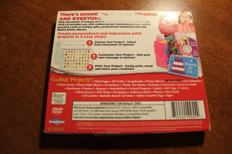 THQ ValuSoft Print Workshop Limited Edition 2010 - Full Version for Windows - Image 2 of 4