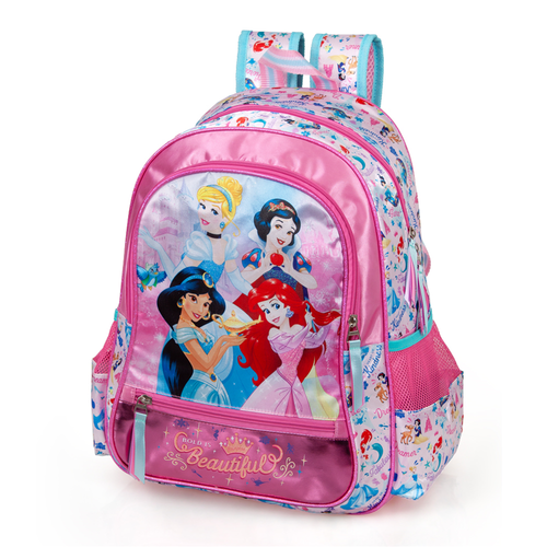 ZAINO SCUOLA PRINCIPESSE DISNEY PER CARRELLO PORTAZAINO BAMBINA  41X28X18CM10810 | eBay